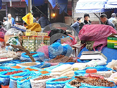 Market in china