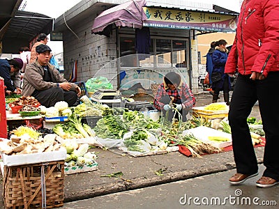 Market in china