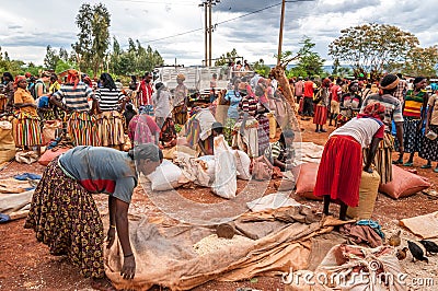 Market in Key Afer