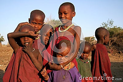 The Masaai Children