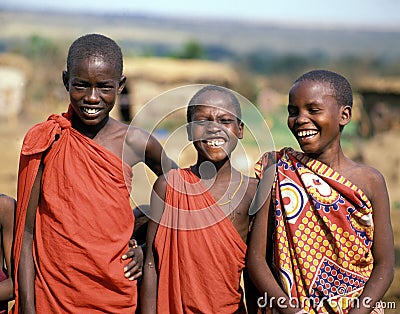 Masai boys