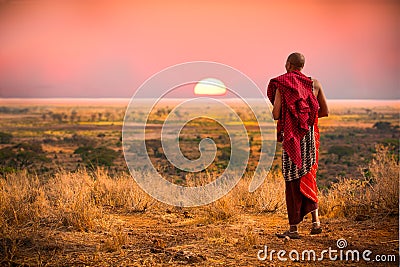 Masai man of Tanzania