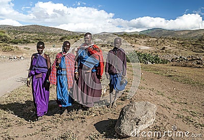 Masai mara smiling