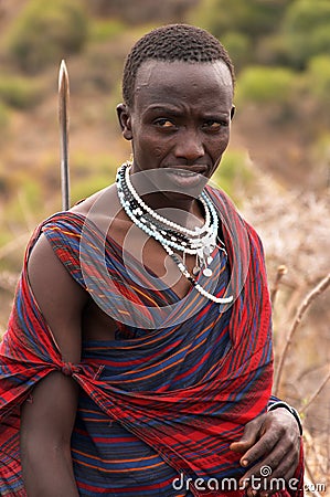 Masai Mara warrior