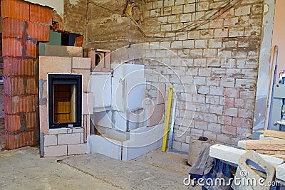 Masonry stove