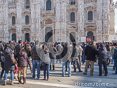 Mass at Duomo di Milano