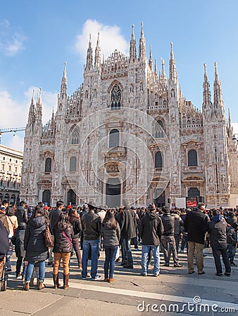 Mass at Duomo di Milano