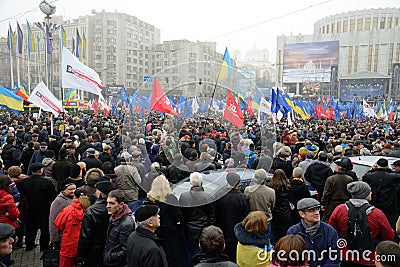 Mass meeting for European Integration