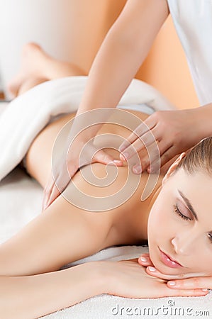 Massage at health club