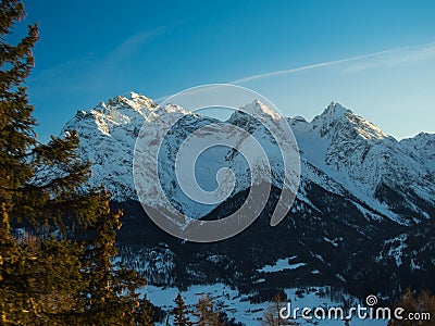 The massif of the Sesvenna mountain group