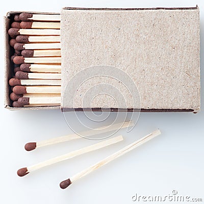Matches in a box