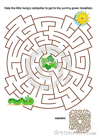 Maze game for kids