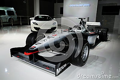 McLaren Mercedes Formula 1 racing car