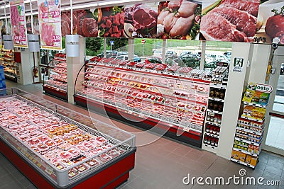 Meat department