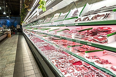 Meat section