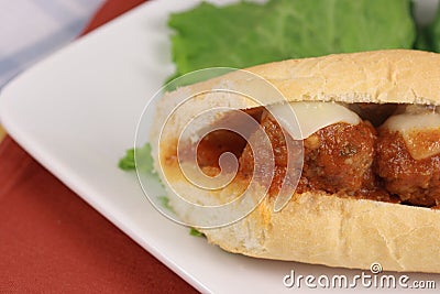 Meatballs sub