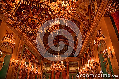 Medici Palace Inside Ball Room Florence Italy