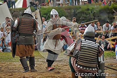 Medieval battle of the 13th century