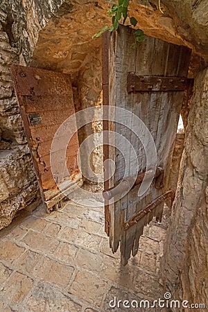 Medieval gate in old town