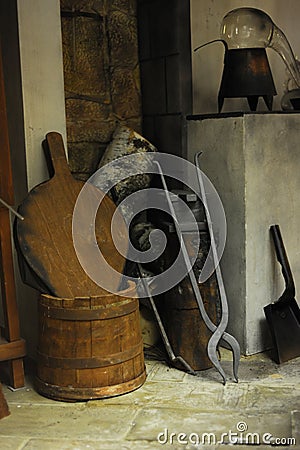 Medieval Interior Stock Photo - Image: 9938940