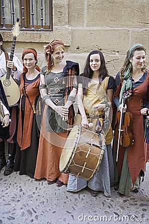 Medieval musicians Group