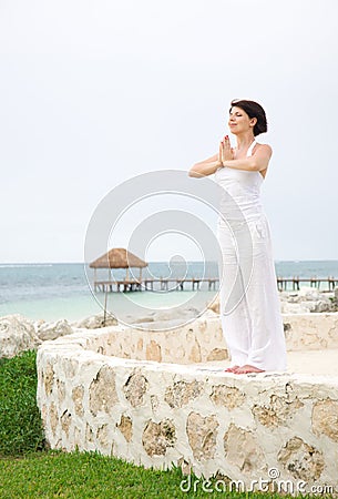 Meditation at the seashore