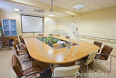 Meeting room in office