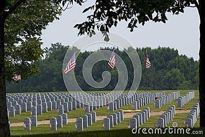 Memorial Day Abraham Lincoln National Cemetery