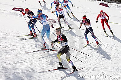 Men s Cross-country 50km mass start competition
