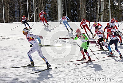 Men s Cross-country 50km mass start in Sochi