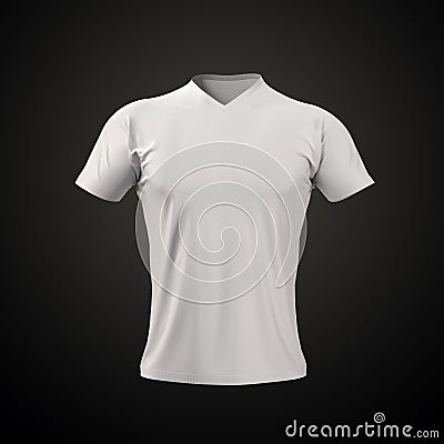 Men s T-shirt with clipping path