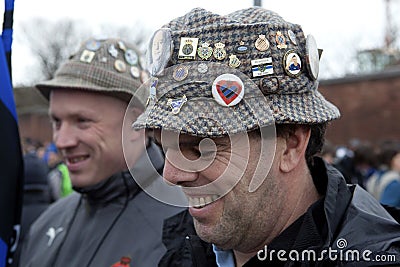 Men wearing hats, Belgium