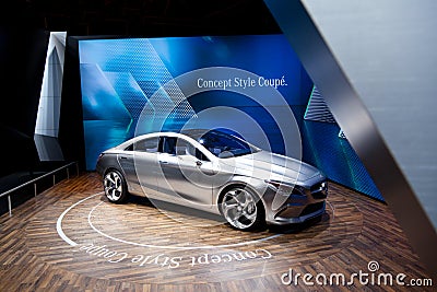 Mercedes Concept Style Coupe Prototype