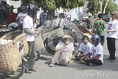 MERCHANT MOBILE CAMPAIGN FOR PRESIDENT OF INDONESIA ELECTION