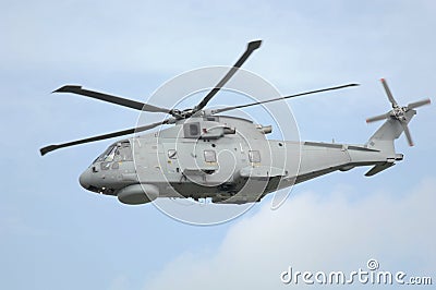 Merlin military helicopter