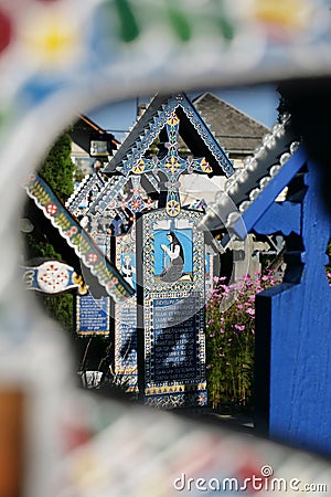 The Merry Cemetery is a cemetery in the village of Săpânța, Maramureş county, Romania.