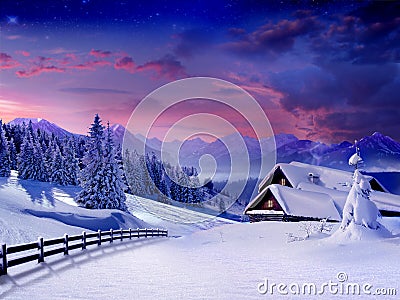 Winter scene