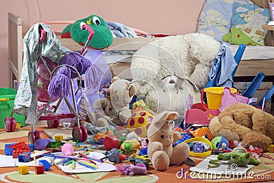 Messy Kids Room