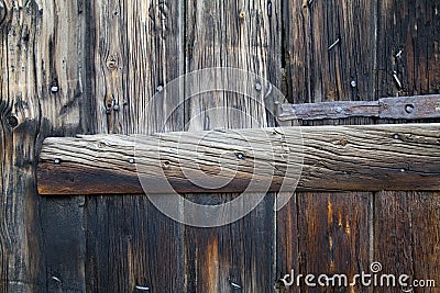 Metal Parts on Wooden Planks