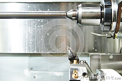 Metal work by turning on machine tool