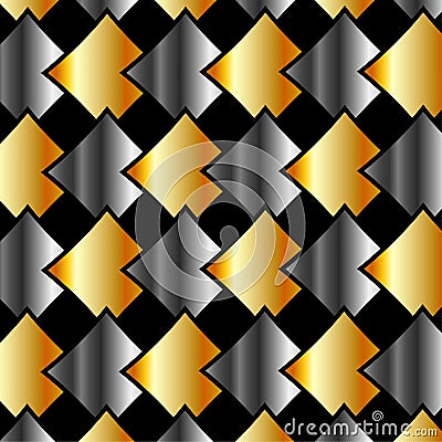 Metallic tiles background or Design element