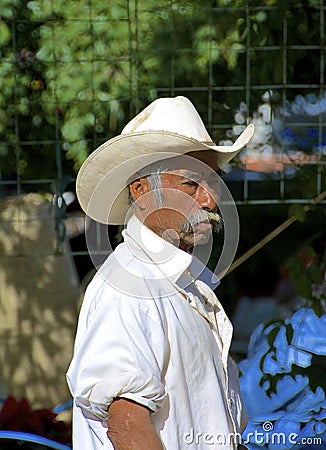 Mexican man close up