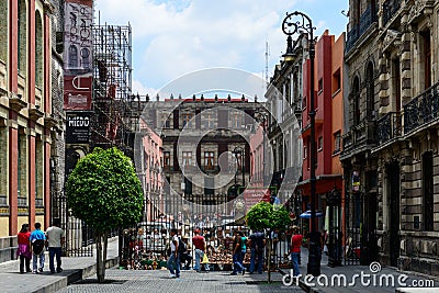 Mexico city historic buildings