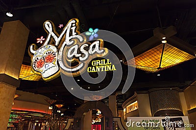 Mi Casa Grill Cantina at the Silverton hotel in Las Vegas, NV on