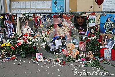 Michael Jackson s death. Reaction of Moscow fans