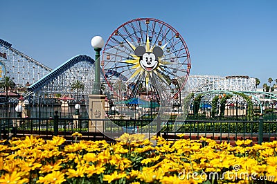 Mickey Mouse Ferris Wheel Disneyland