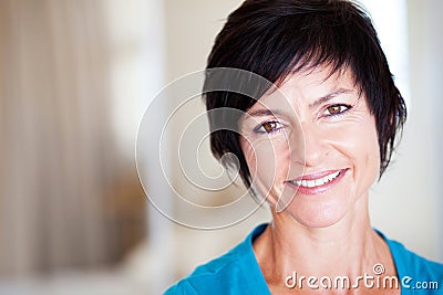 Middle aged woman