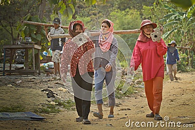 Migrant workers from Cambodia in Thailand