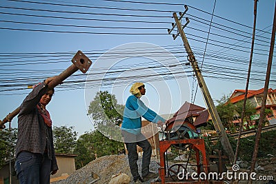 Migrant workers from Cambodia in Thailand