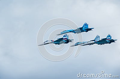 Military air fighters Su-27